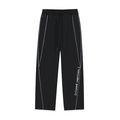 Reflection Striped Straight-Leg Sweatpants