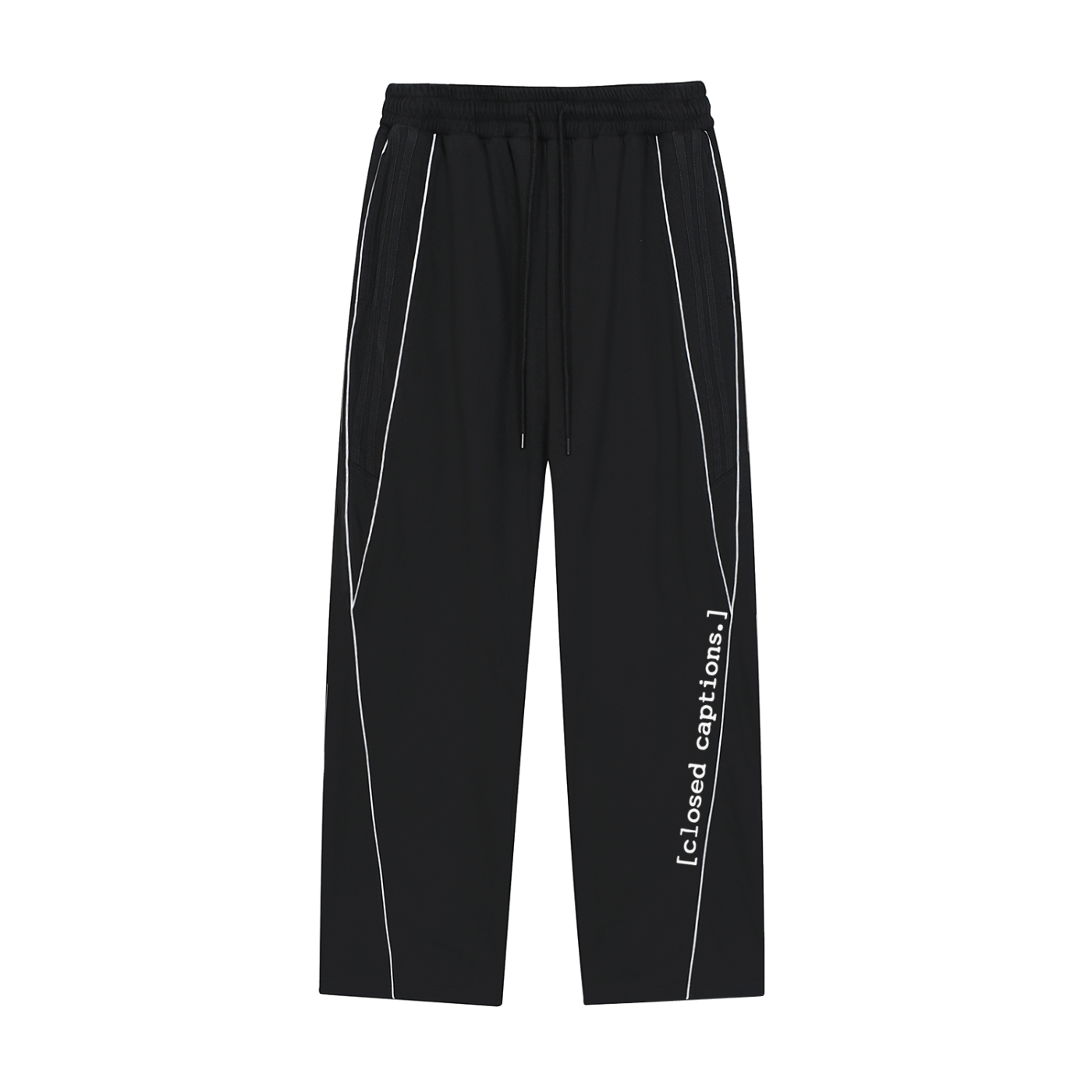 Reflection Striped Straight-Leg Sweatpants
